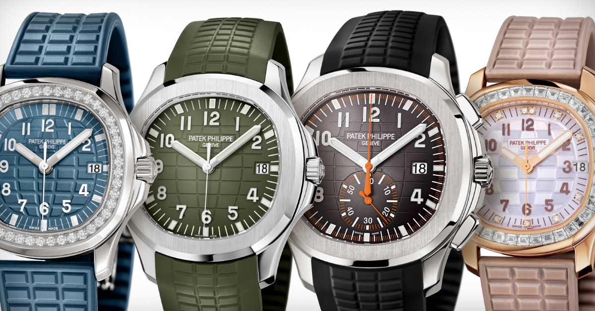Patek Philippe Aquanaut Collection Elegant Sport Watches